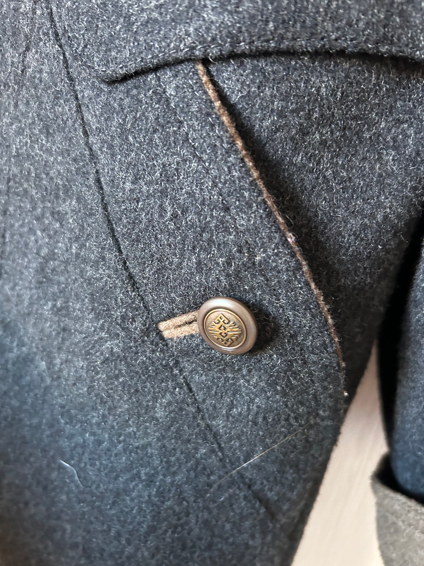 Alpen Loden vintage wool coat