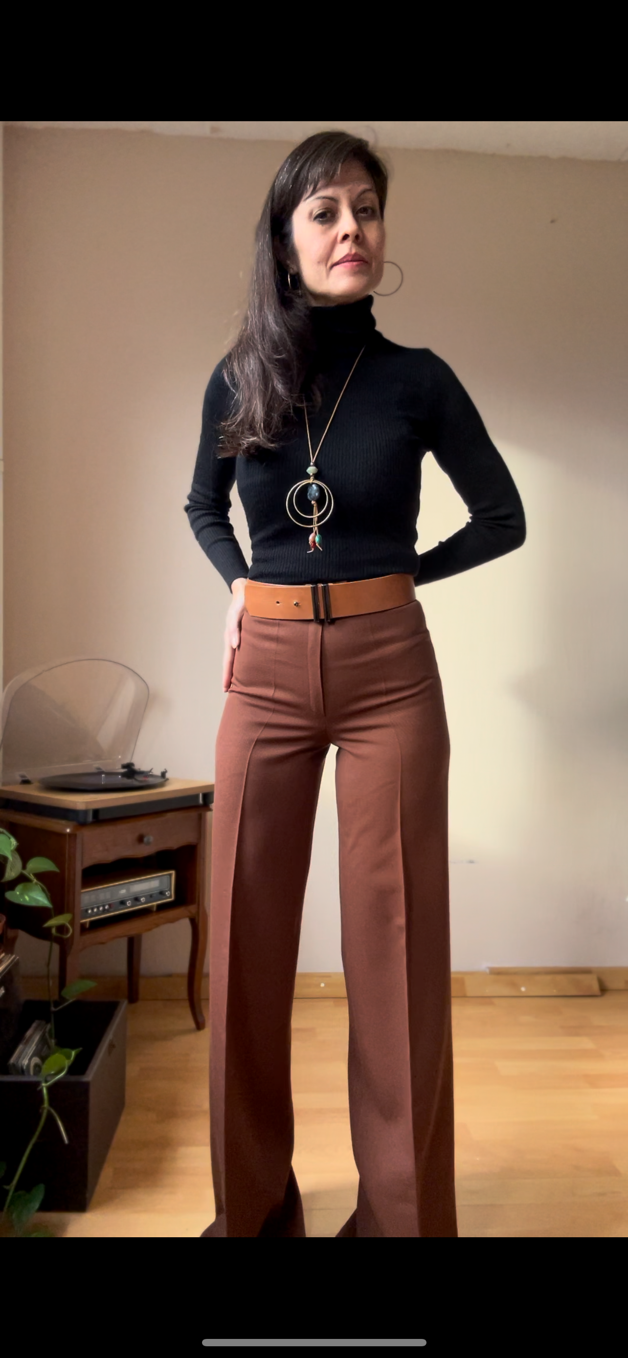 70s vintage wool pants