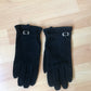 Suede gloves