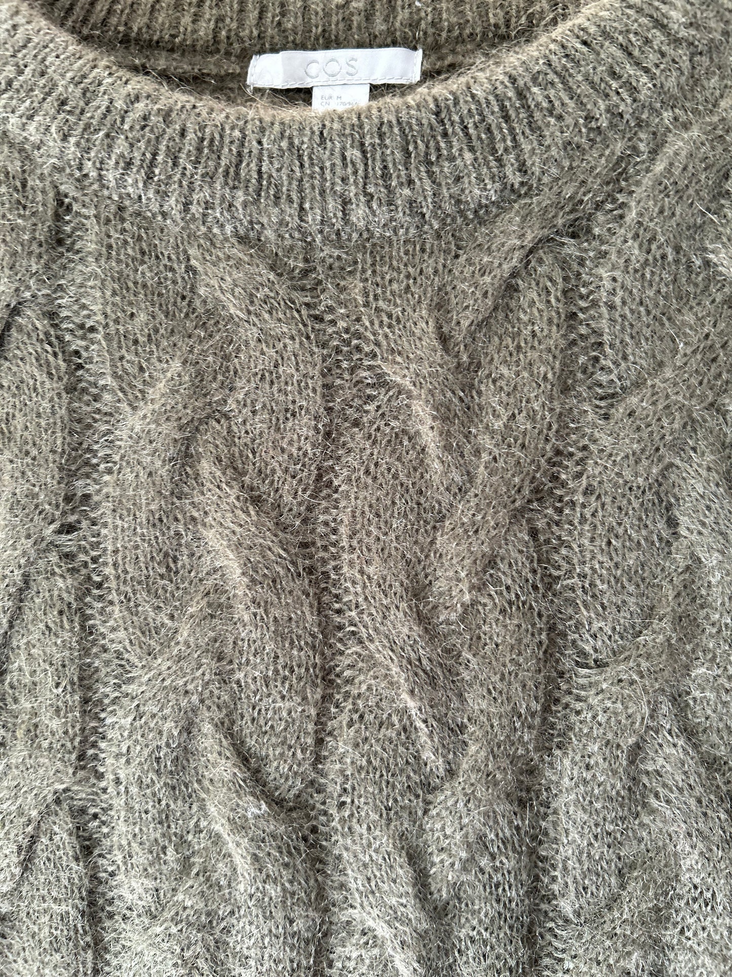 COS mohair sweater