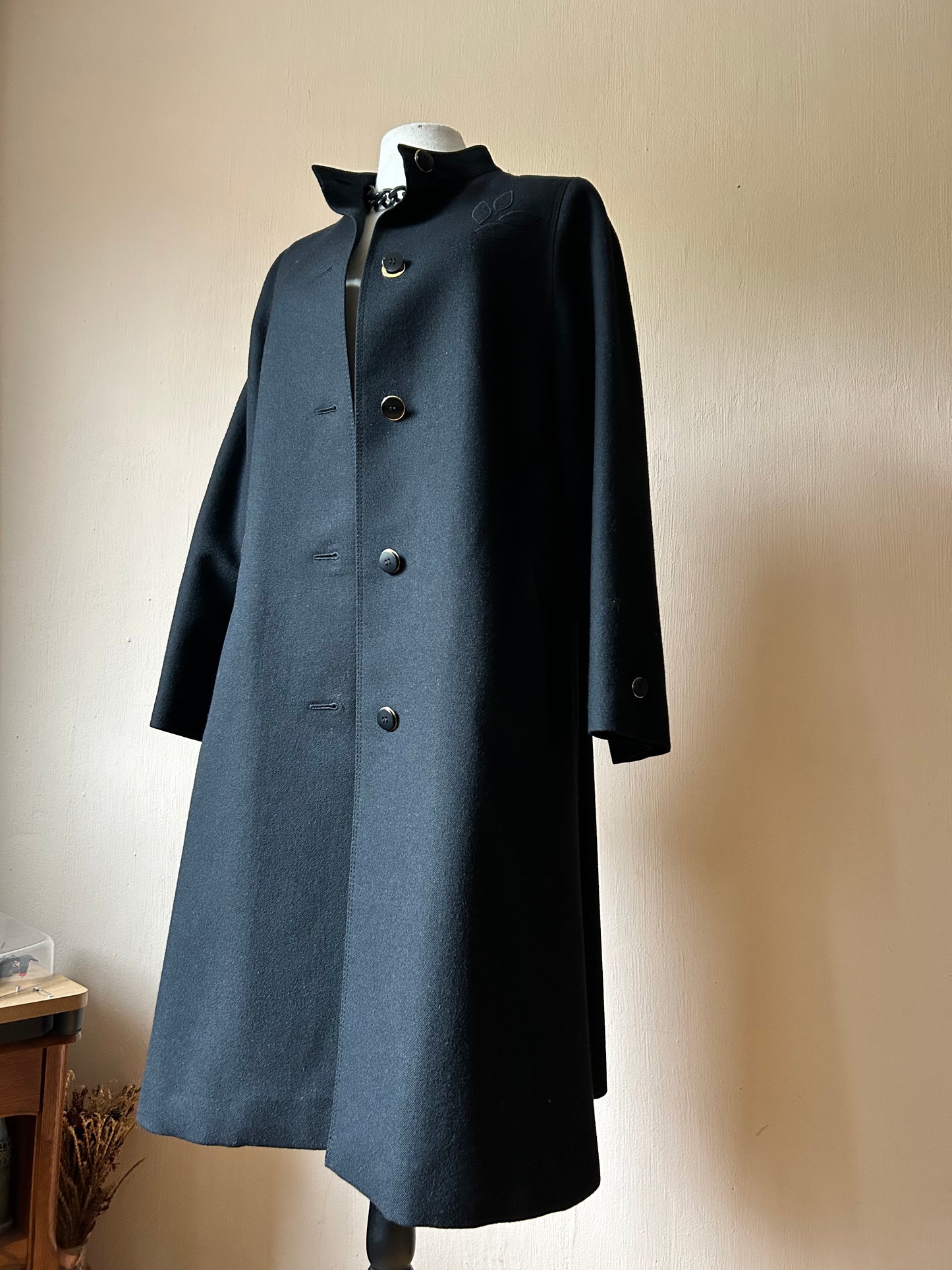 Vintage pure wool coat