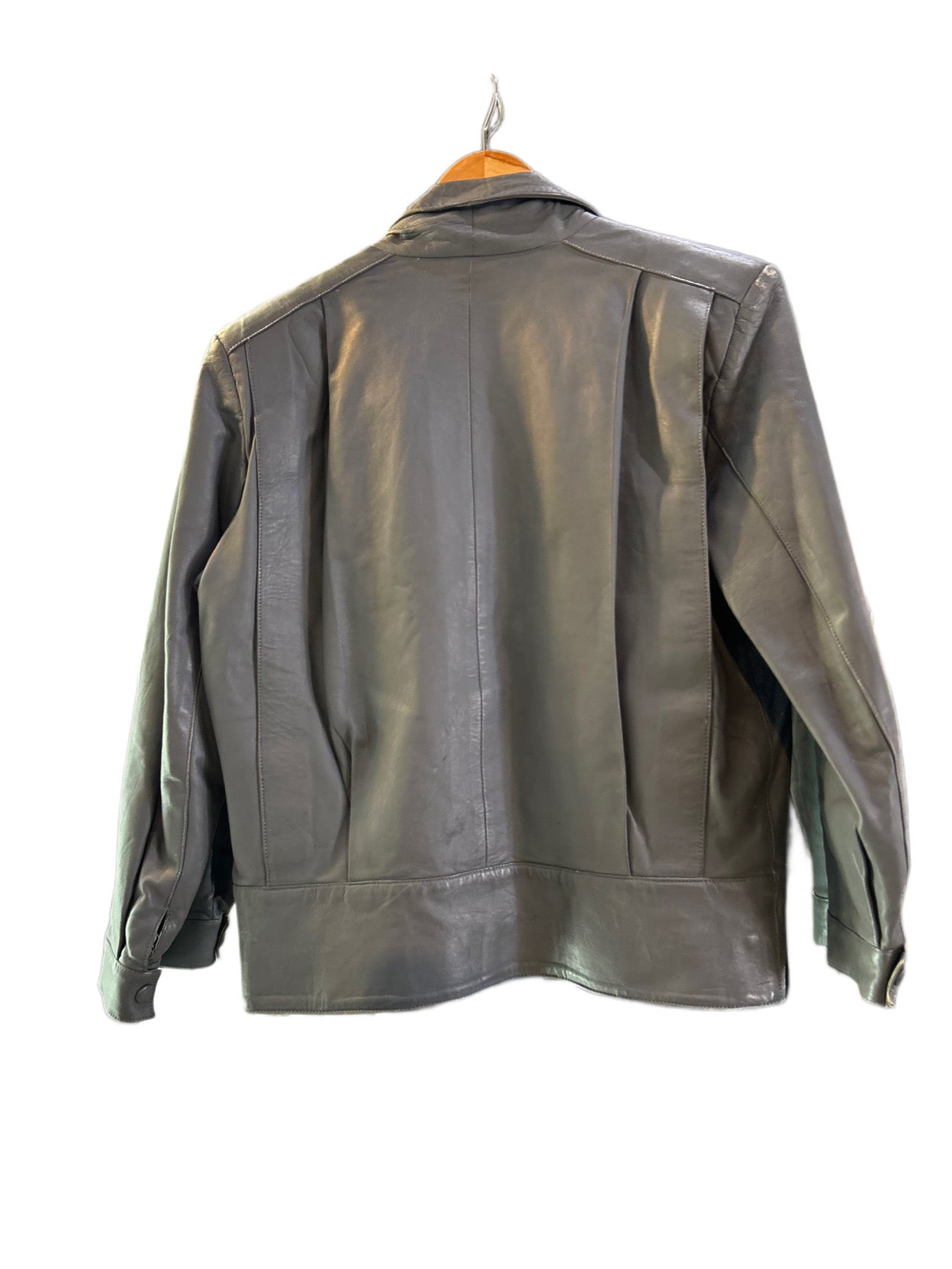 80s vintage leather jacket