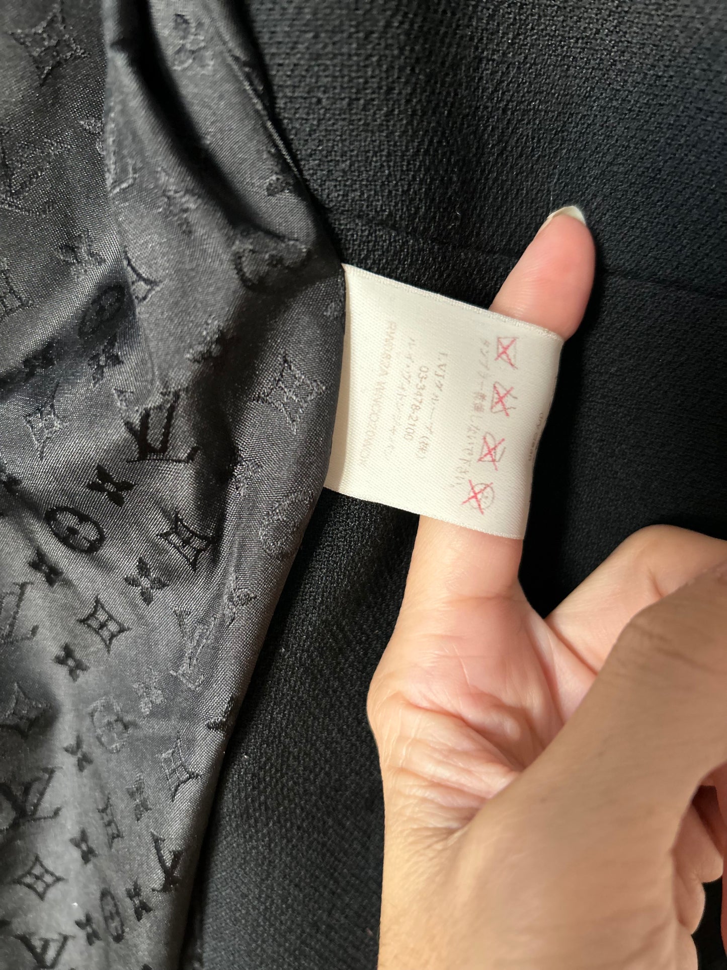 Louis Vuitton wool coat