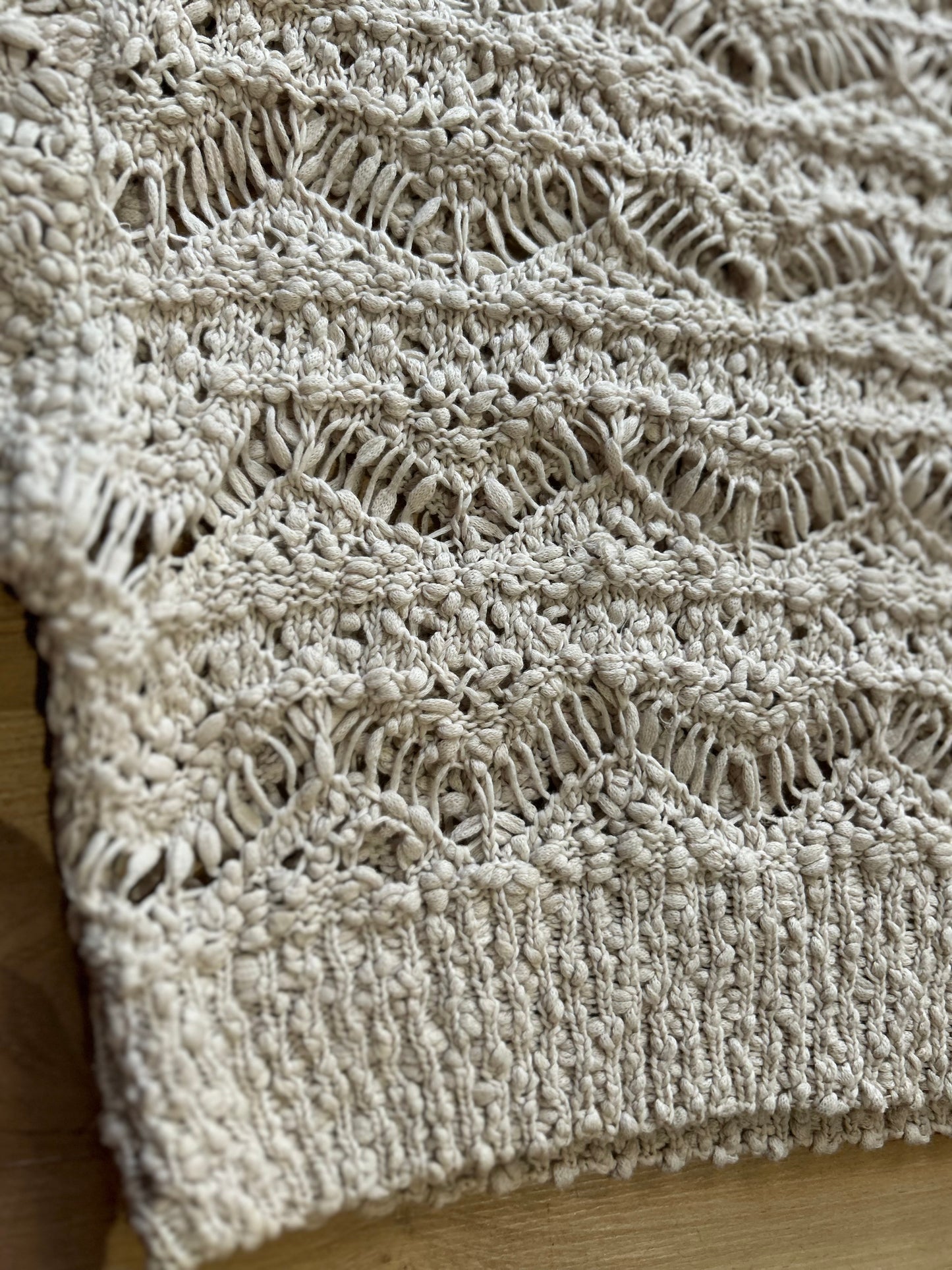 Bat sleeves crochet
