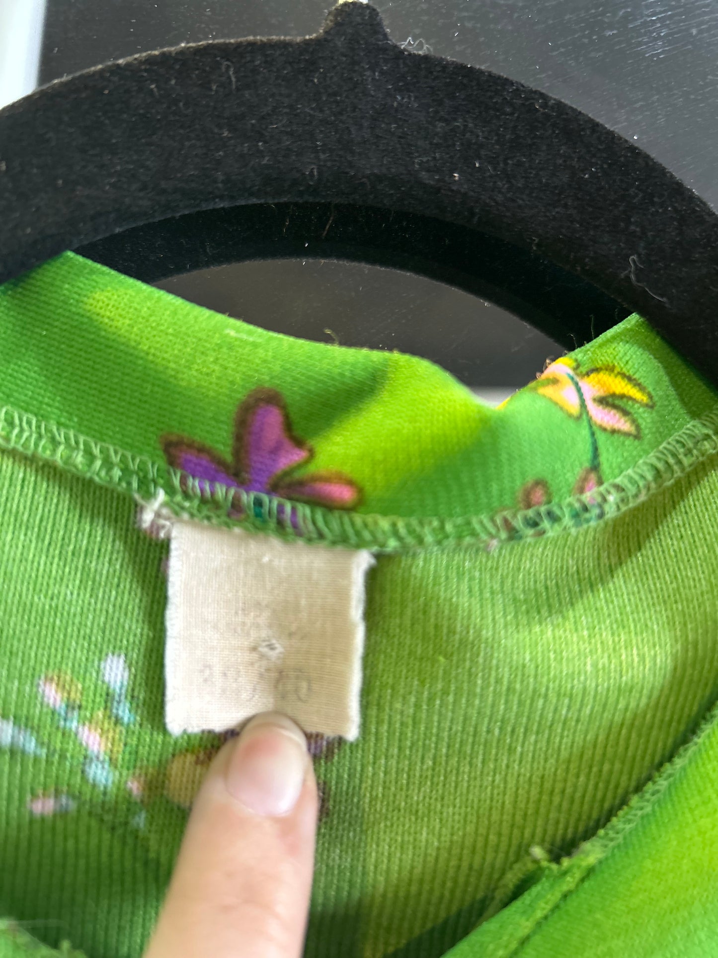70s vintage dress XL