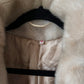 Vintage faux fur crop coat