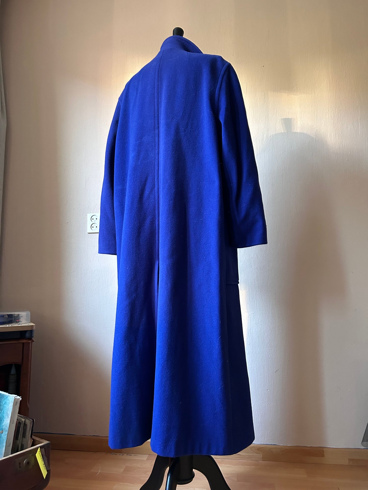 Vintage wool maxi coat