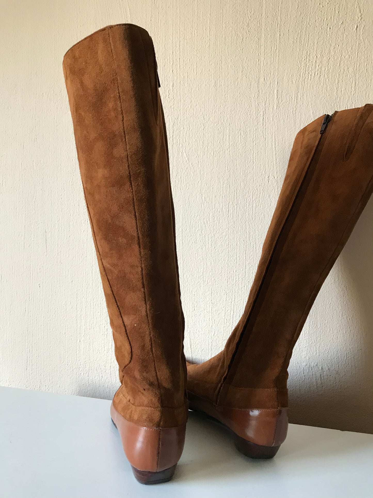 Vintage suede boots