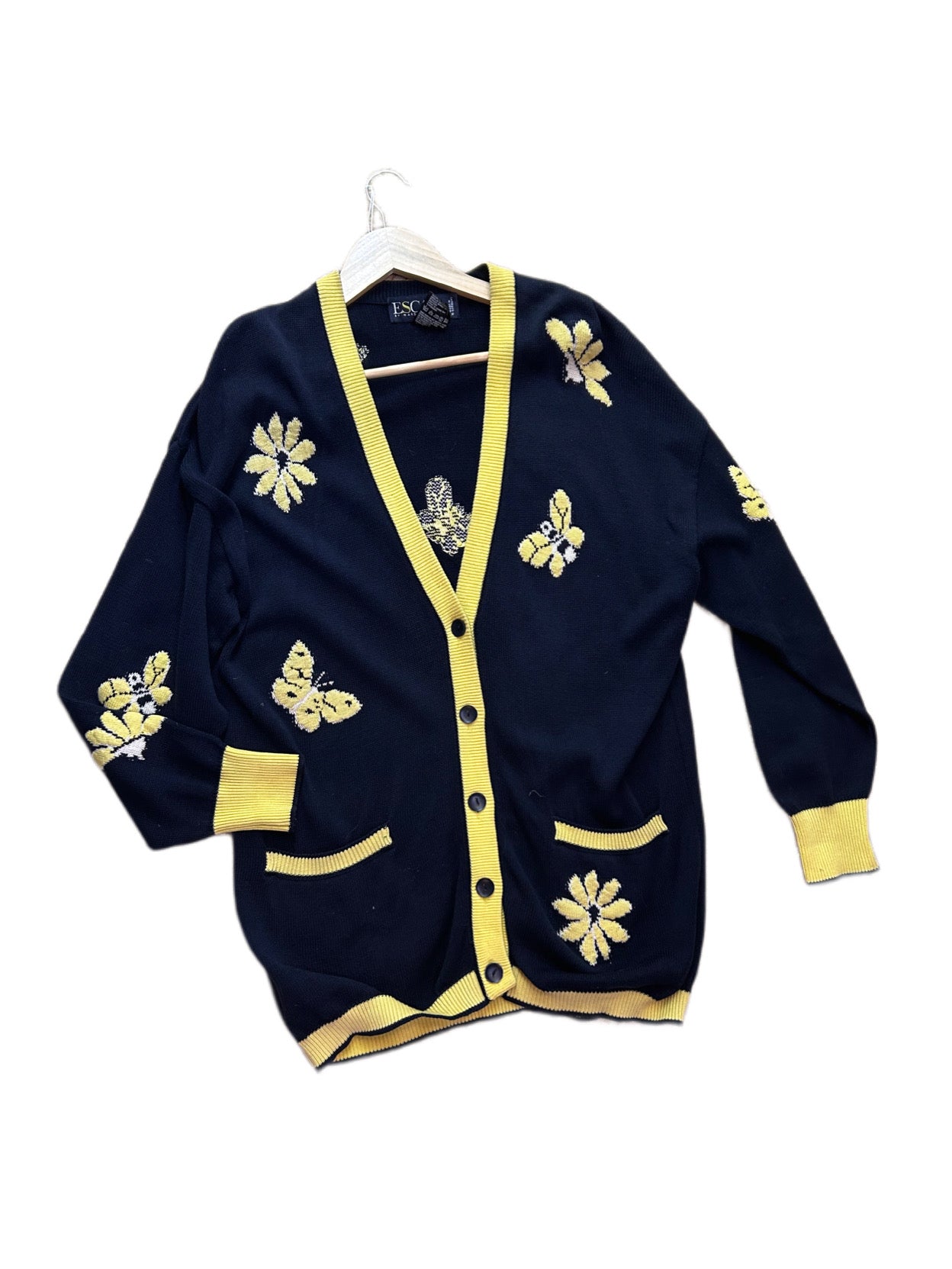 Escada 100% coton cardigan (38)