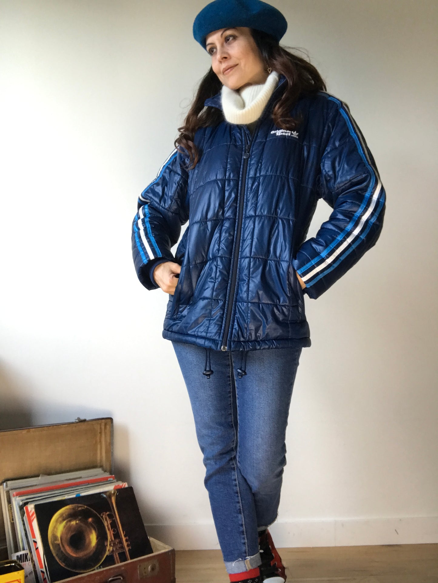 Adidas puffer ski jacket