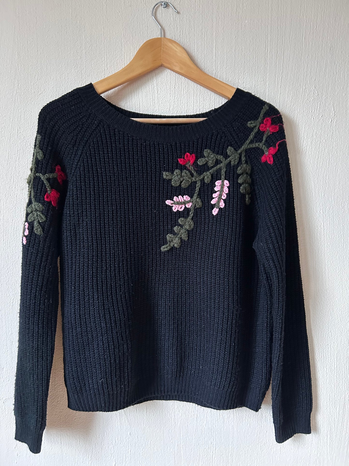 Embroidered sweater