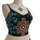 Embellished bustier/ crop top