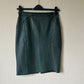 Vintage leather skirt