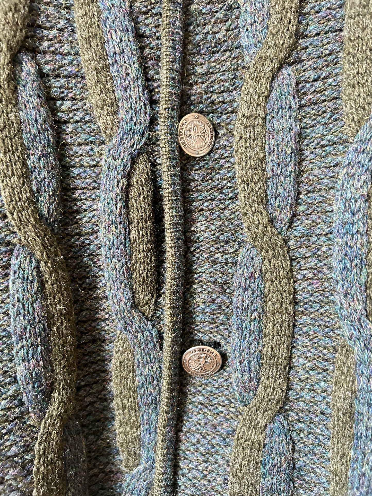 Geiger vintage cardigan