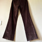 Carolina Herrera velvet flared trousers