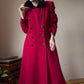 Cashmere wool blend maxi coat