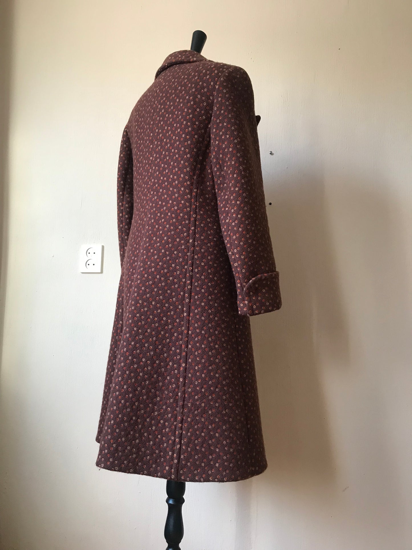 70s vintage wool coat