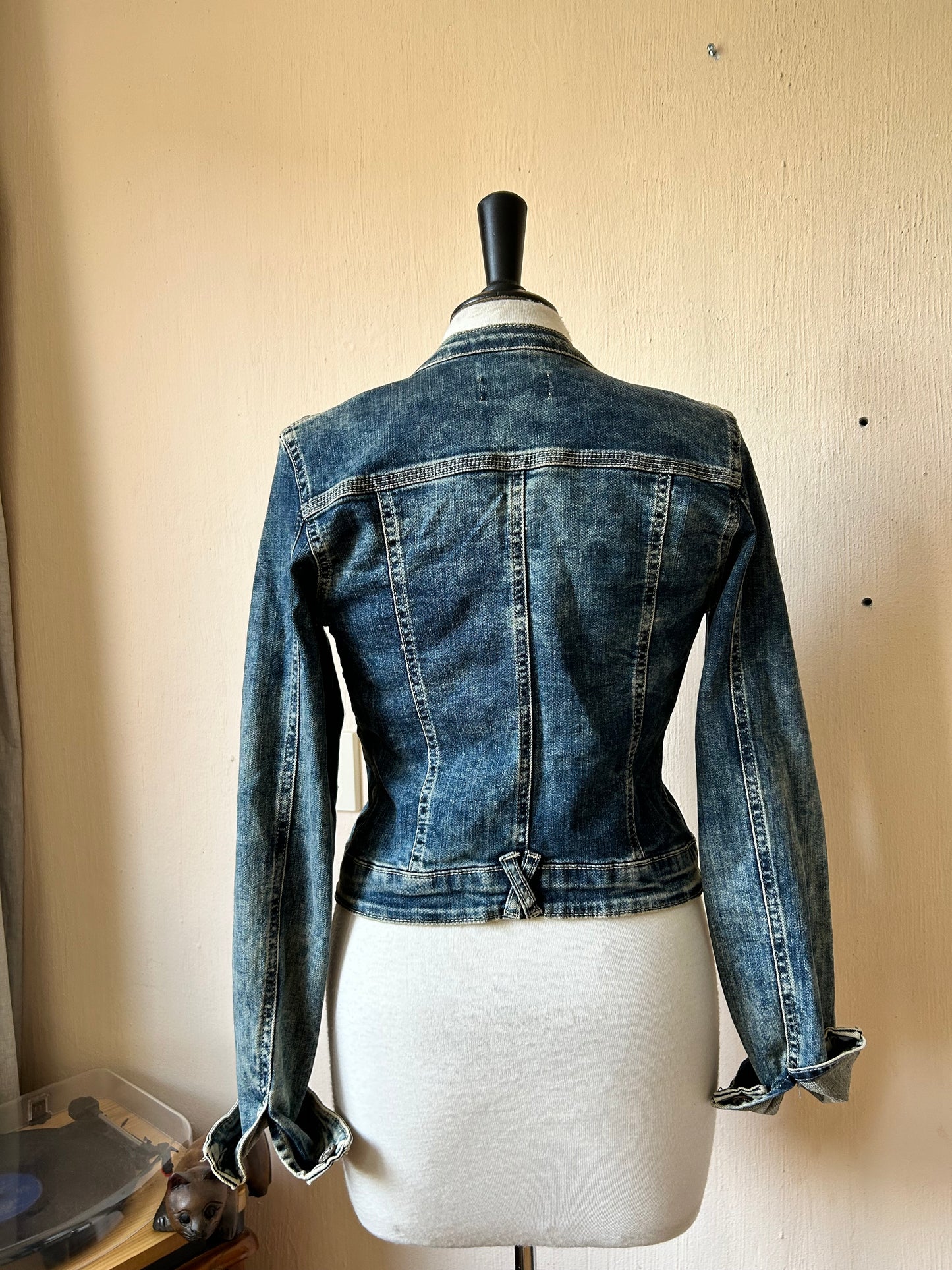 Vintage denim jacket xs