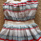 Vintage strapless dress