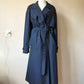 Vintage belted trench coat