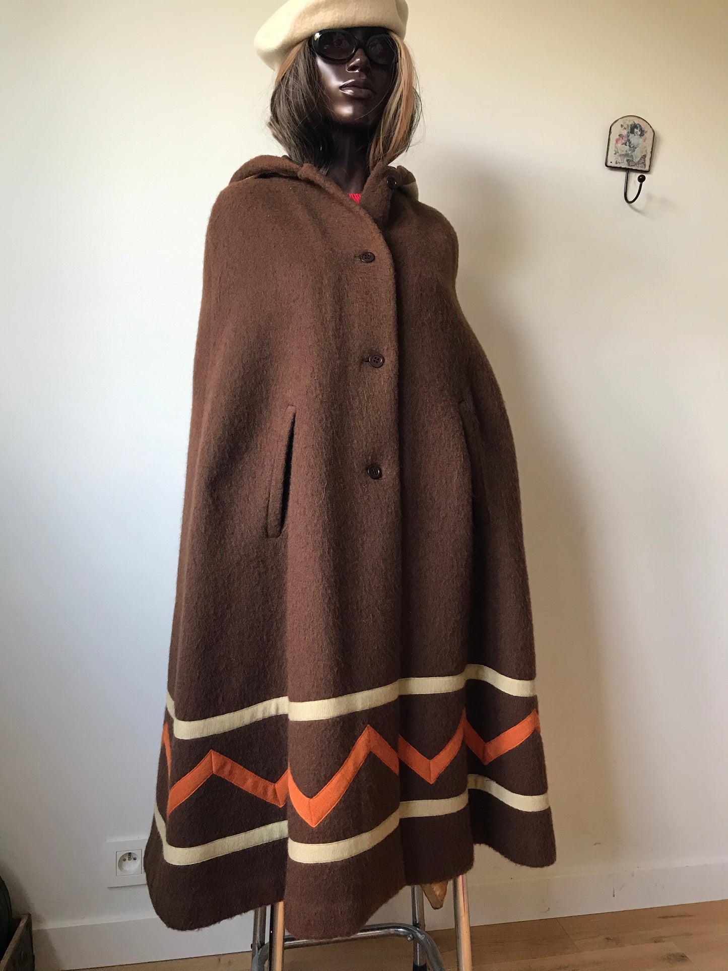 Liliane Burty Cape coat