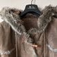 Vintage leather parka