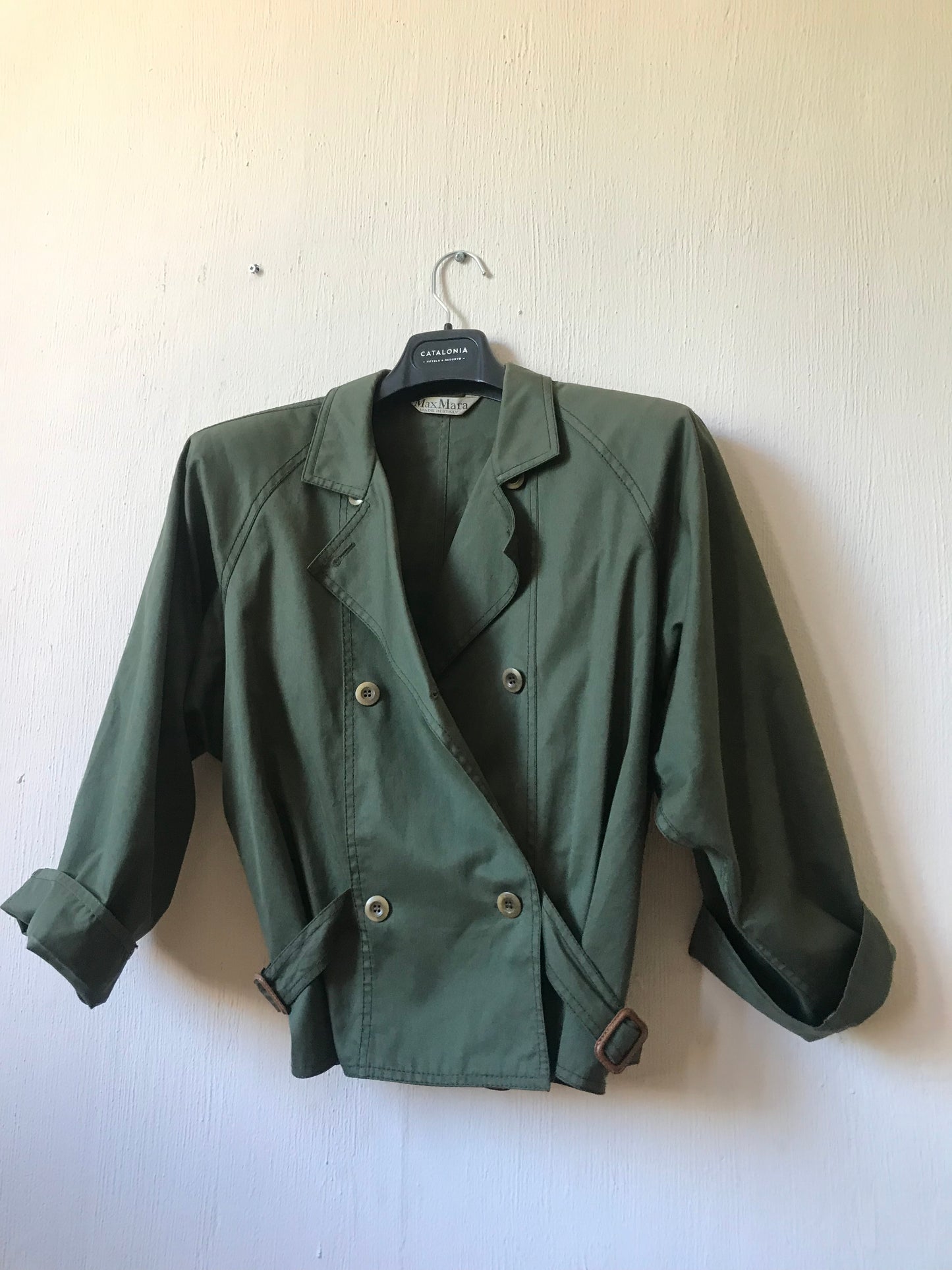 Max Mara vintage crop jacket