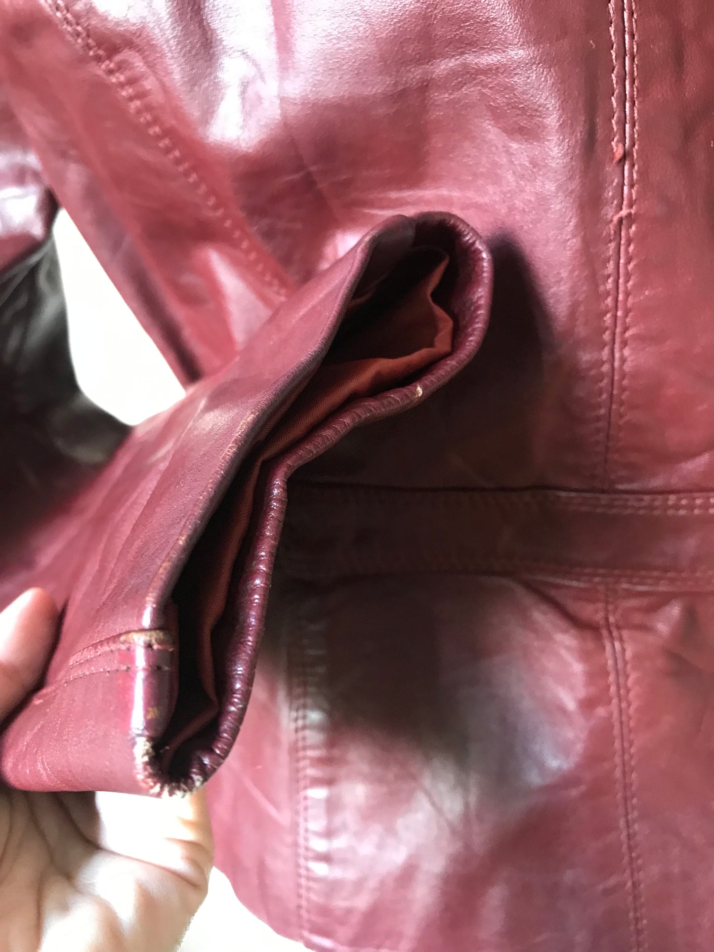 70s vintage leather jack