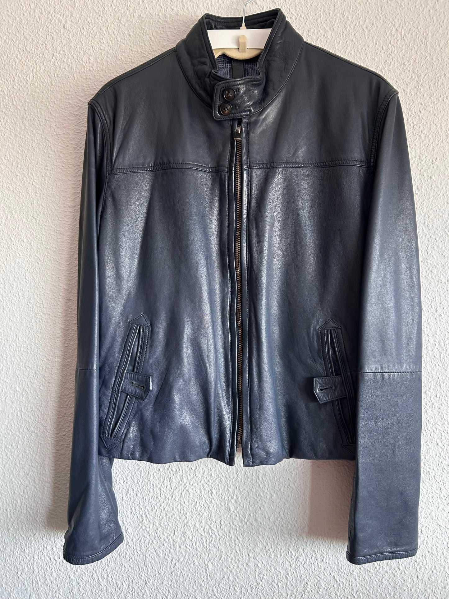 Massimo Dutti Leather jacket (Men-M)