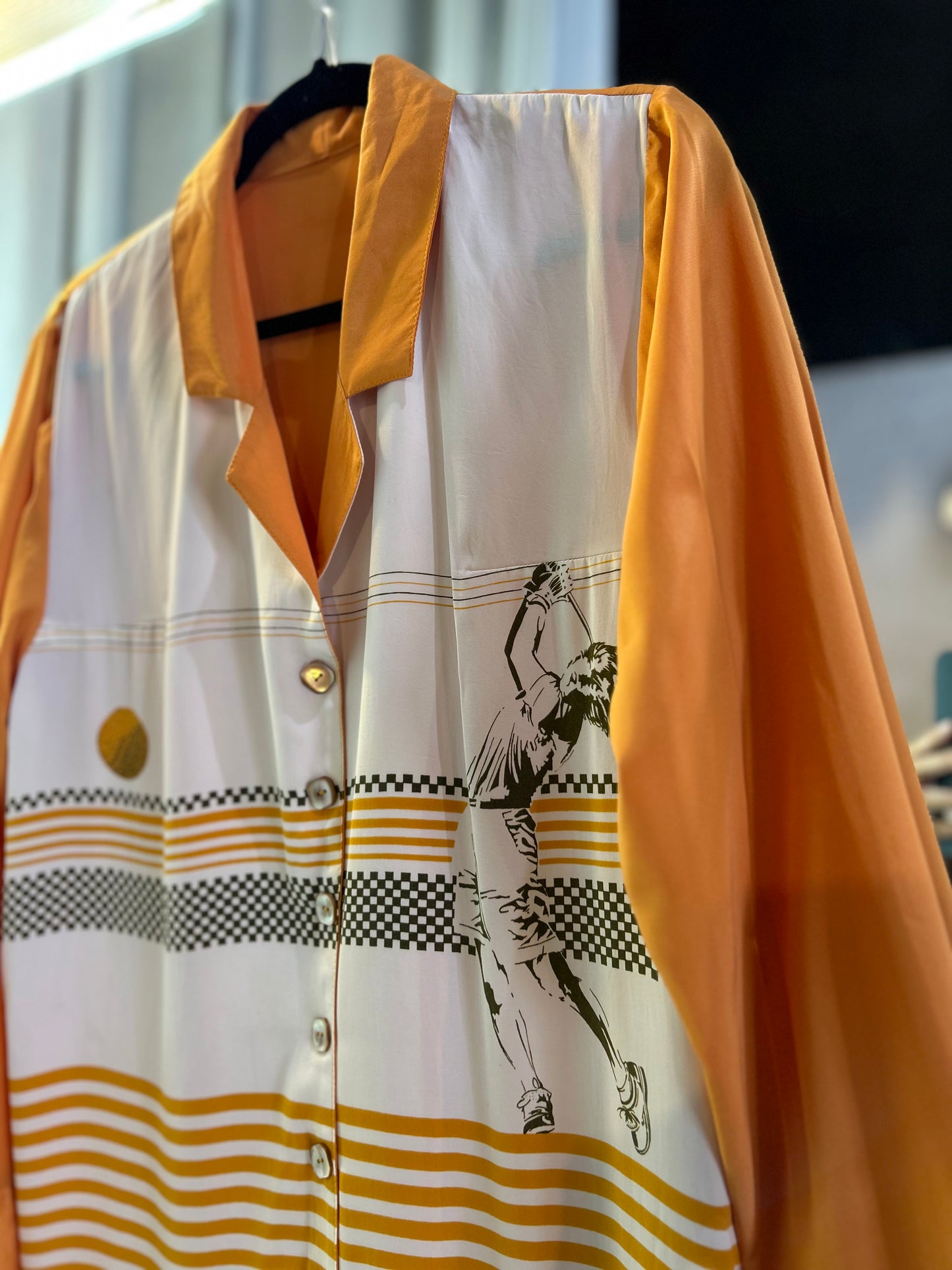 80s Vintage pleated dress