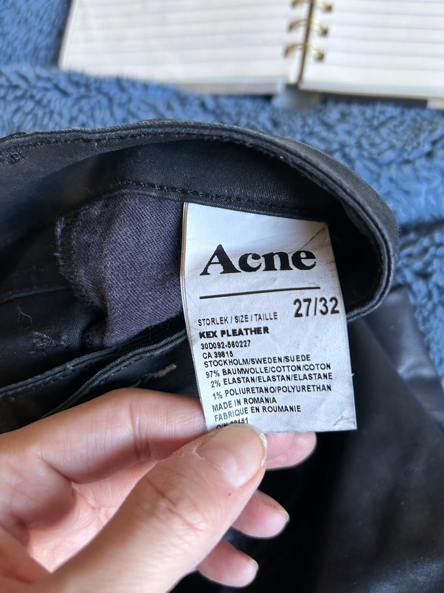 Acne slim fit jeans