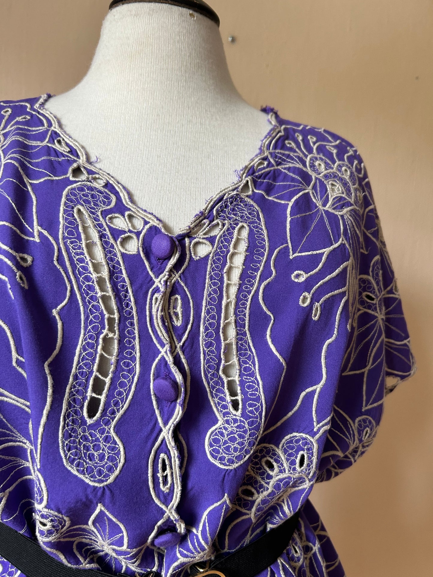 Vintage butterfly blouse