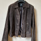 Vintage brown suede jacket