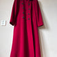 Cashmere wool blend maxi coat