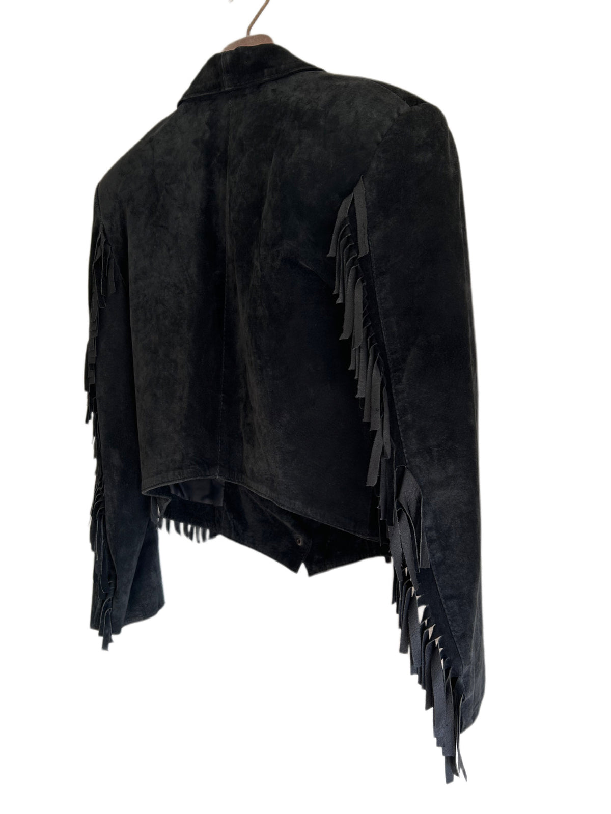 Vintage Fringe Suede jacket M