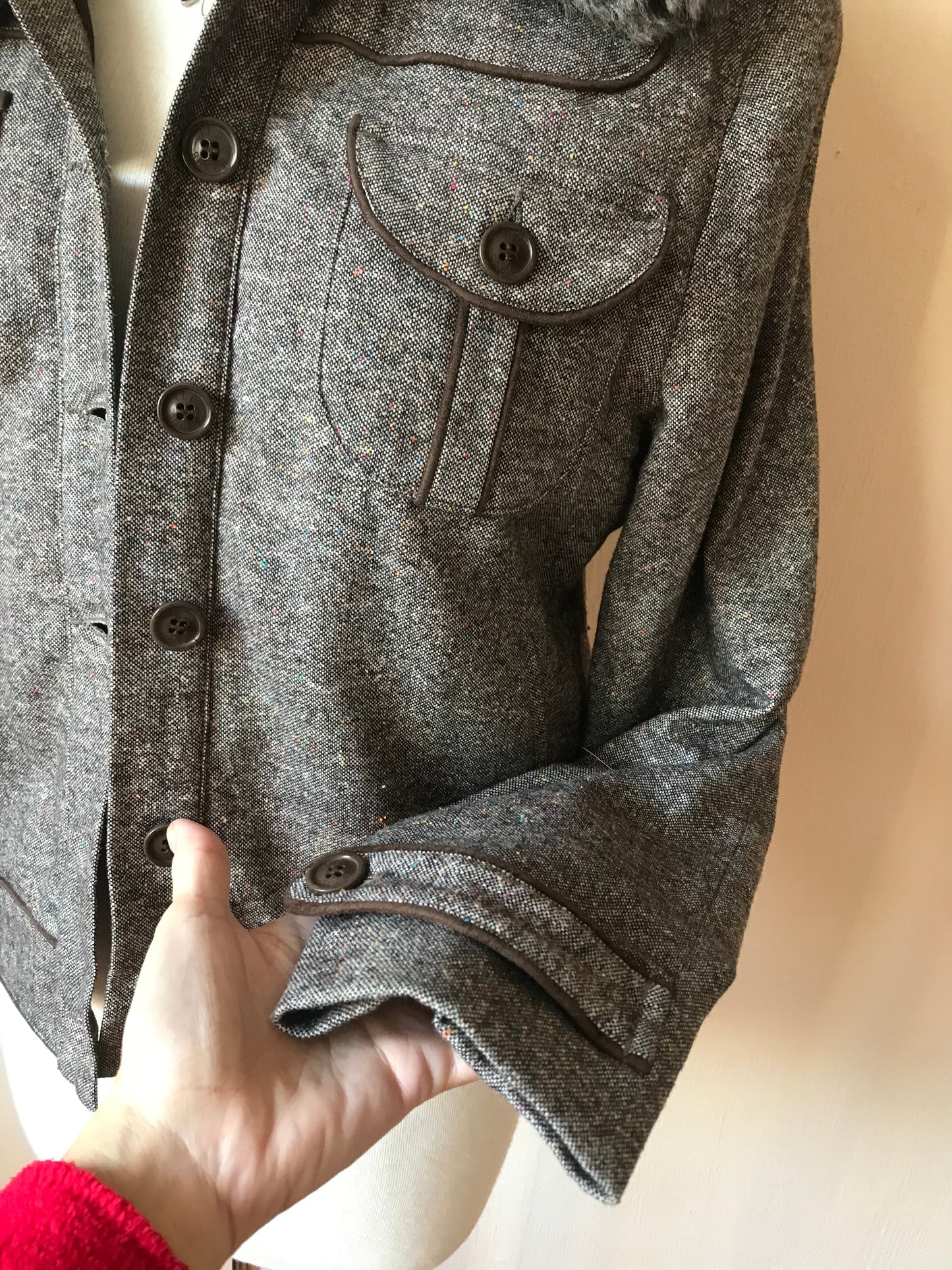 Ted Baker wool bomber jack