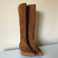 Vintage suede boots