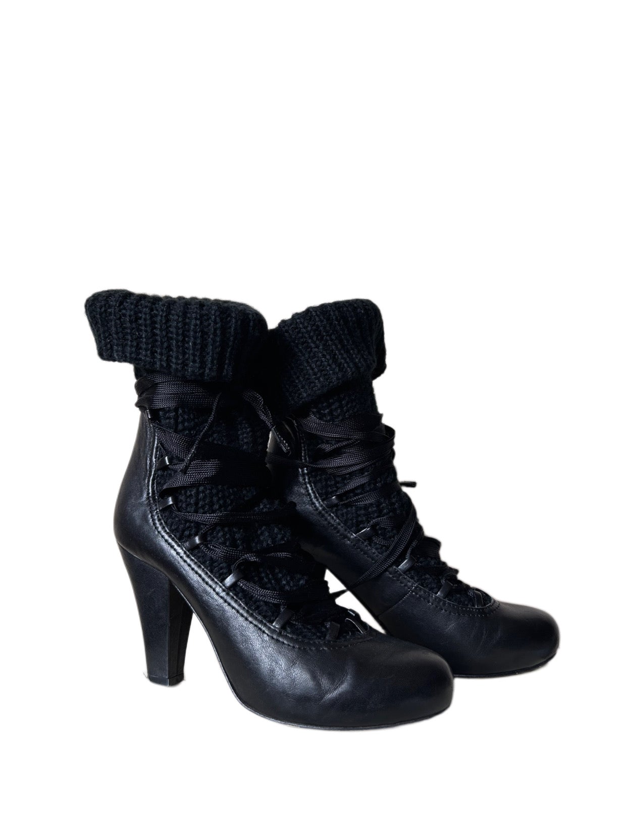 See by chloe lace up boots