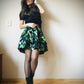 Vintage pleated mini skirt