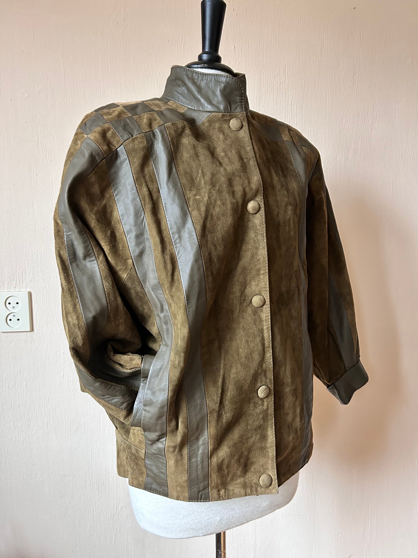 80s Vintage suede jacket