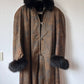 80s vintage winter coat (L)