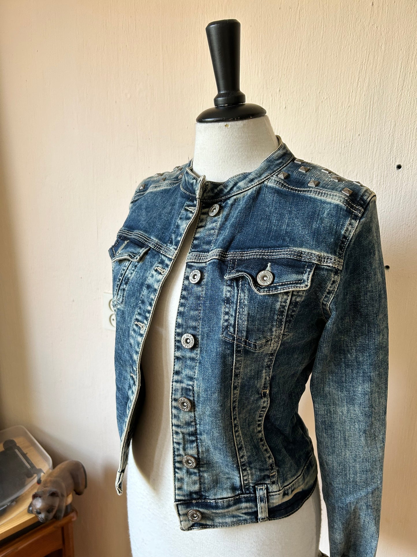 Vintage denim jacket xs