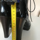 Moschino vernis leather boots 37