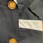 Vintage Mikael's Paris 80s Tuxedo Dress | Black & White Power Suit Dress (Size FR 1)