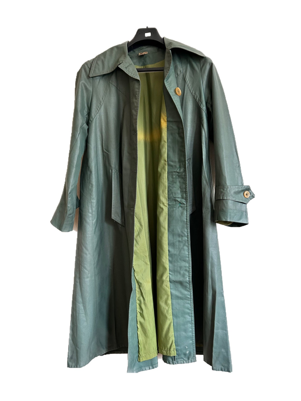 70s Vintage maxi trench-coat