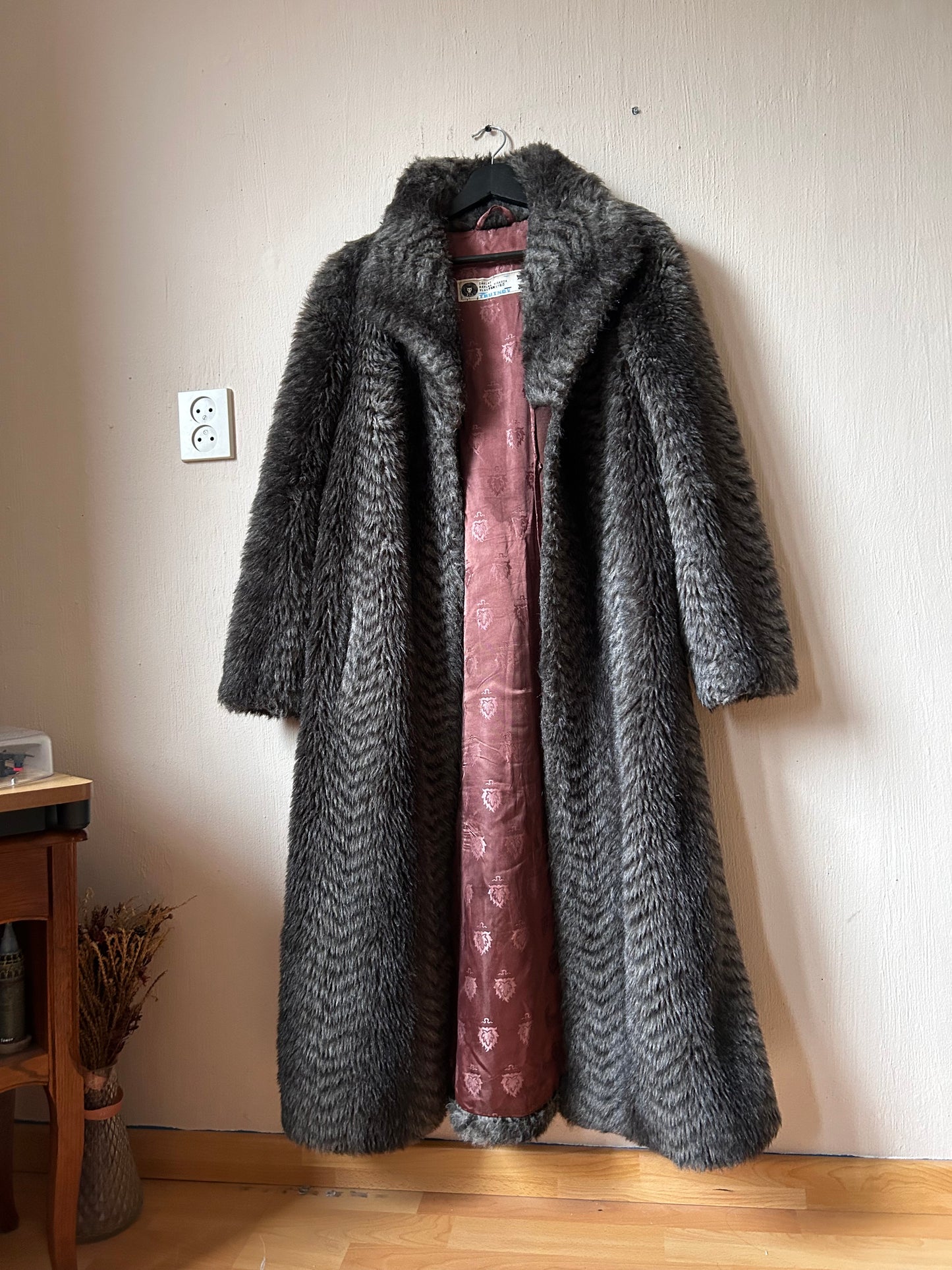 Alpaca Fur vintage coat