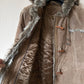 Vintage leather parka