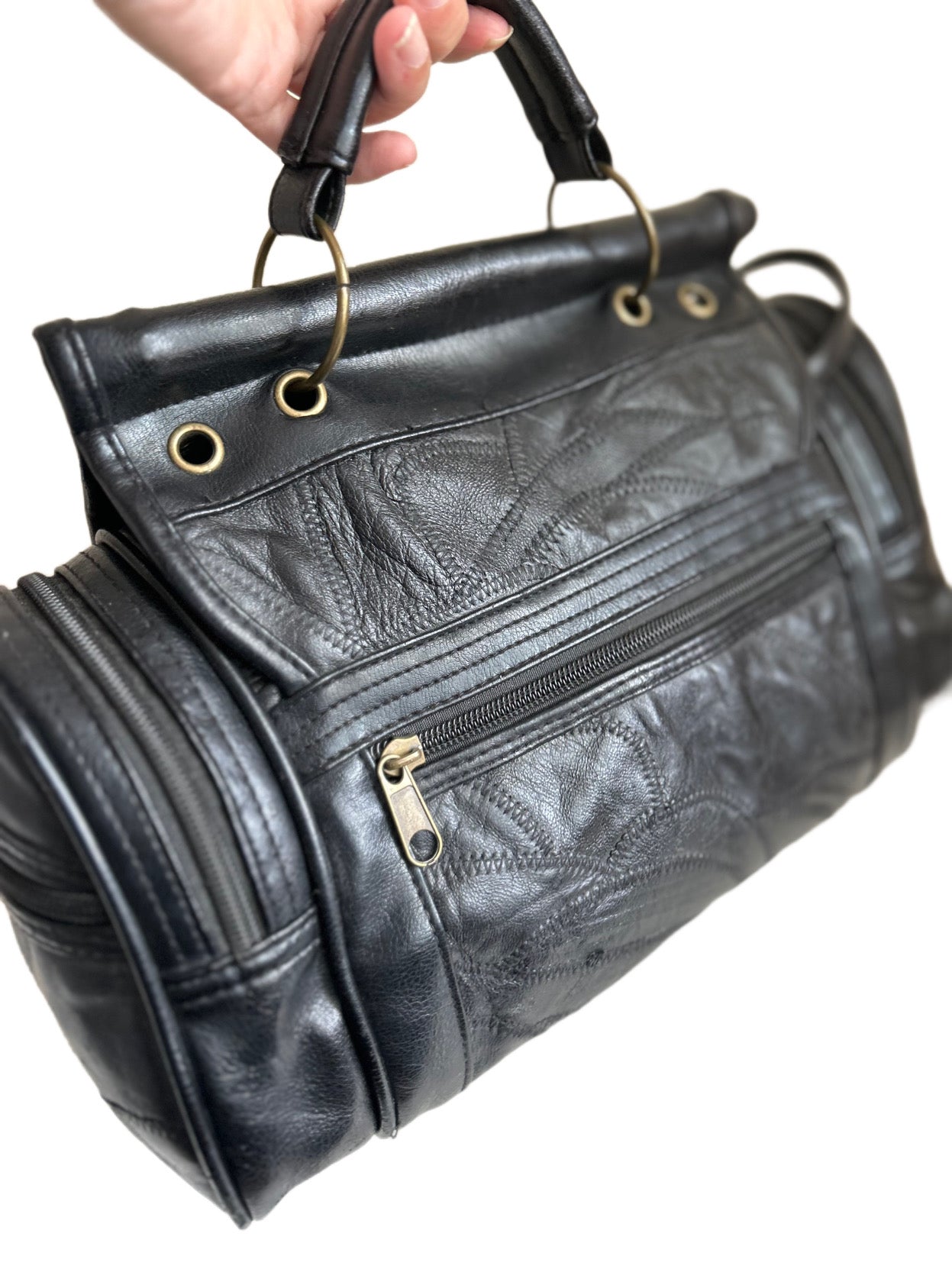 Genuine leather handbag