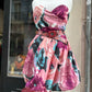 Strapless ballon party dress
