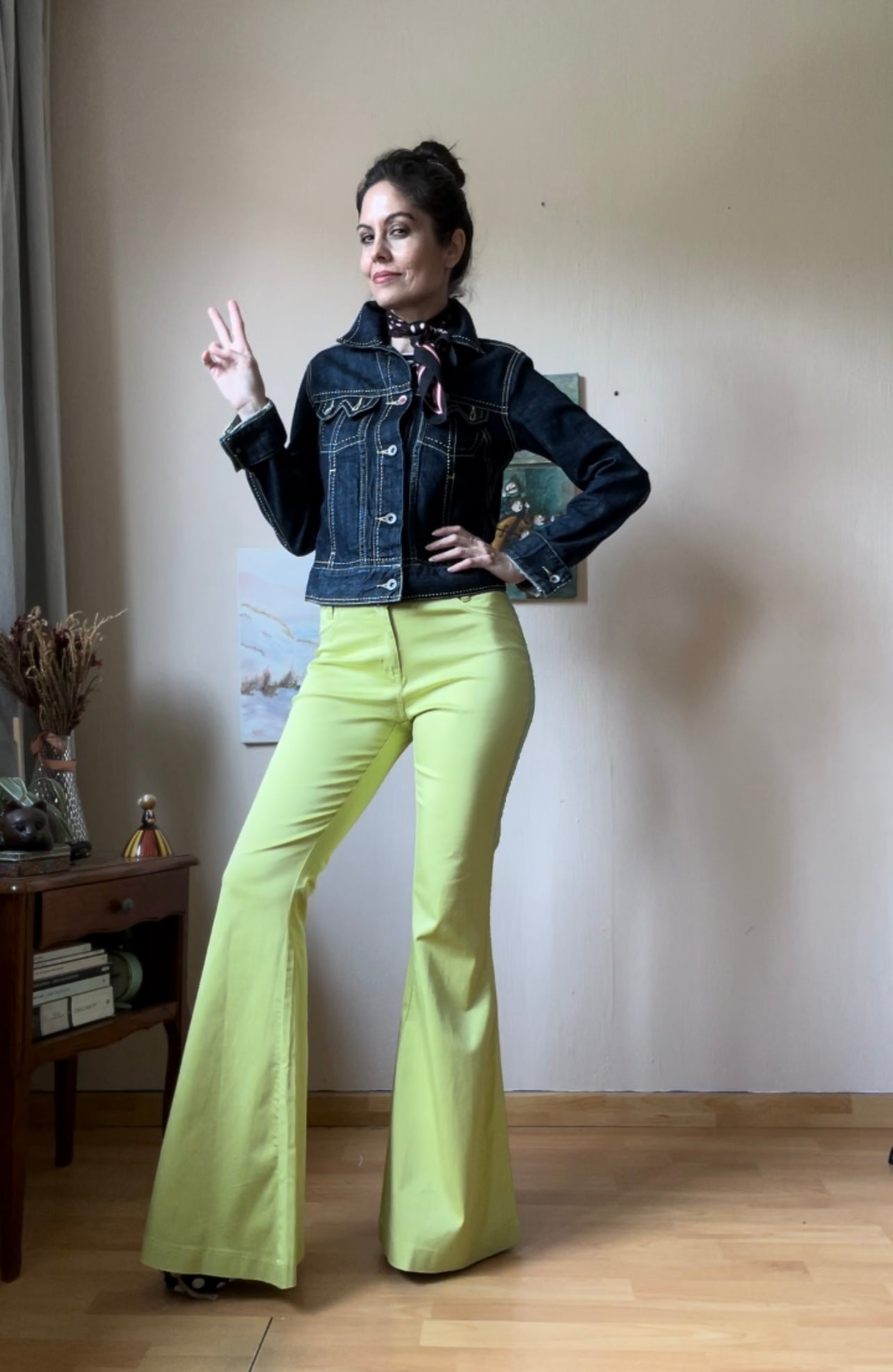 Y2k Vintage flared pants